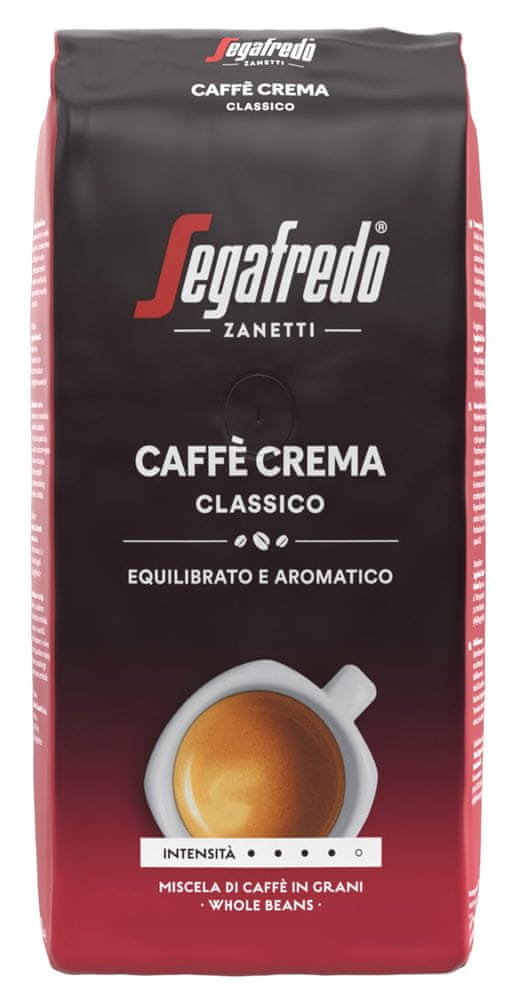 Segafredo Zanetti Caffe Crema Classico 1000 g zrnková